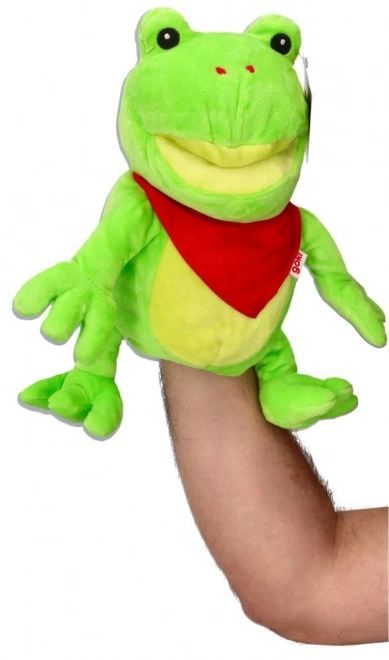 Plys hånddukke frø