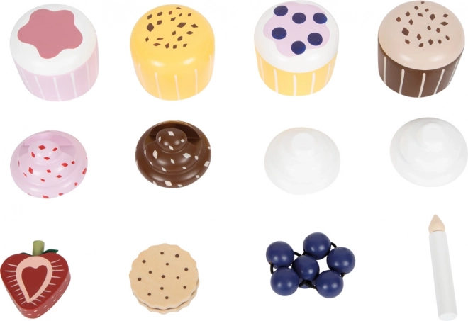 Small foot Kageholder til muffins