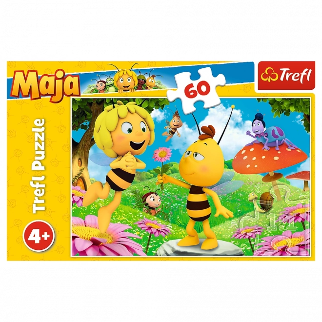 Puzzle Trefl Blomst til Maja eventyr Bee Maja
