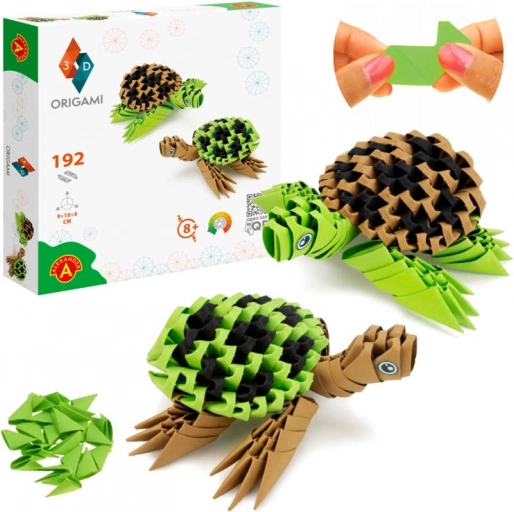 Kreativt sæt Origami 3D skildpadder