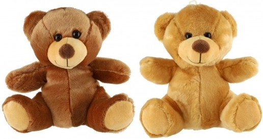 Plysset siddende teddybjørn 20 cm – blød krammeven til babyer og større børn