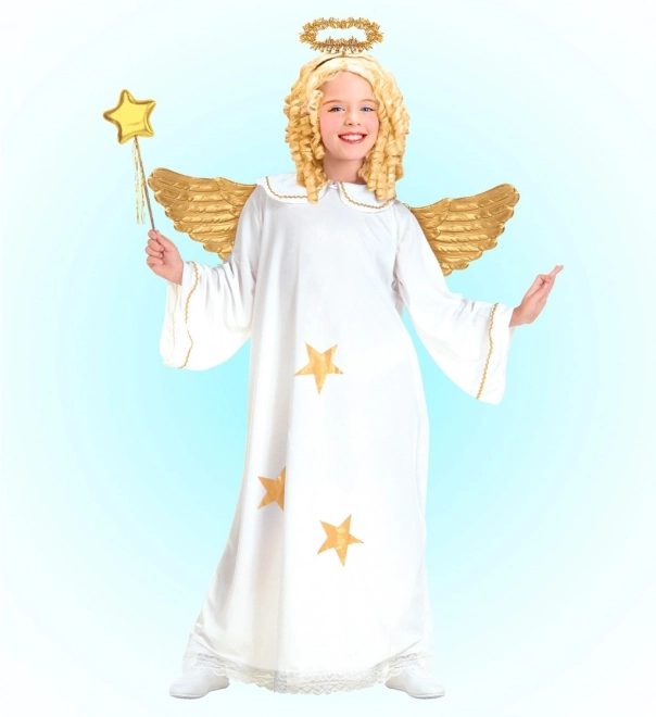 Kostume Engel for børn med glorie