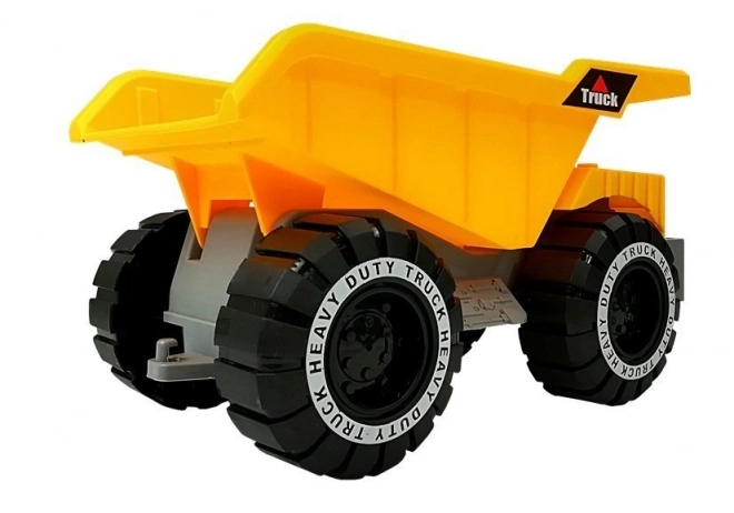 Stor lastbil legetøj med anhænger og bulldozer 49 cm