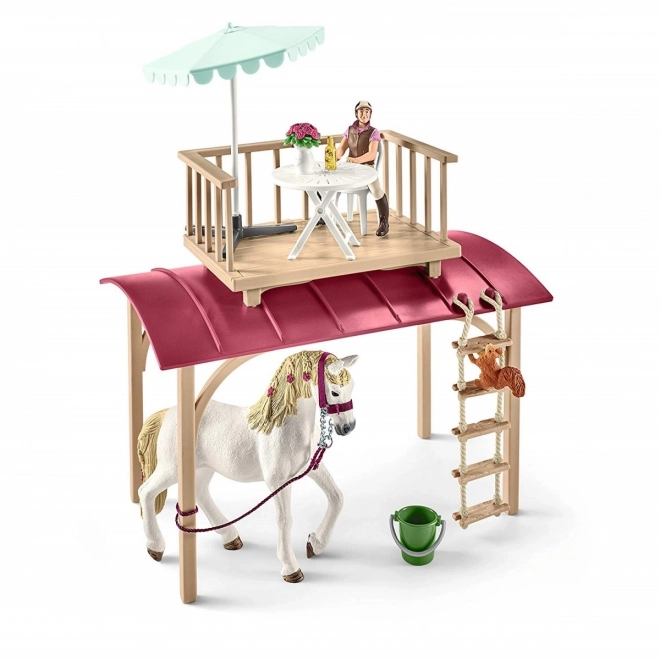 SCHLEICH Horse Club® 42593 Venskabskaravan sæt