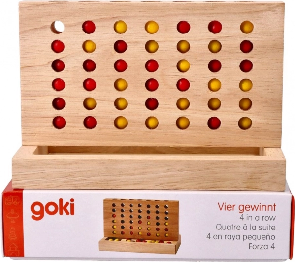 Goki træspil fire på stribe
