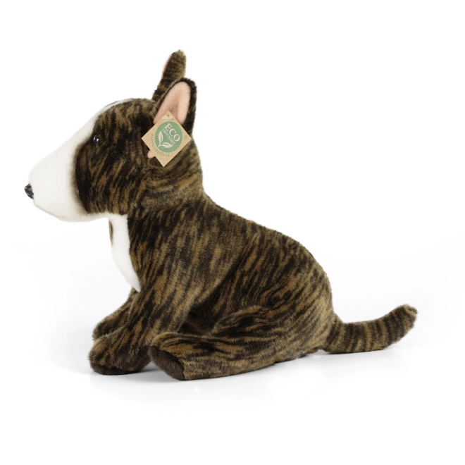 Plys hund engelsk bullterrier 30 cm MILJØVENLIG