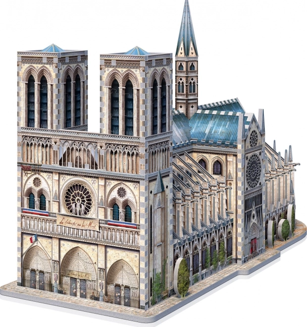 3D puslespil Assassin's Creed Unity: Notre-Dame katedralen 860 brikker