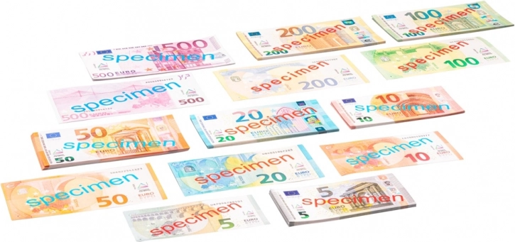 Wissner legetøjspenge - Euro 140 stk.