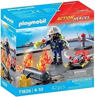 Action Heroes brandmand med vandpumpe