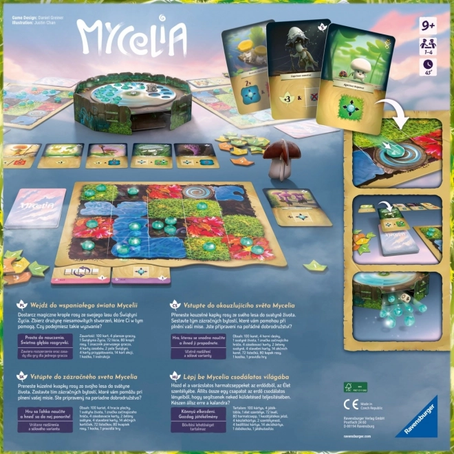 Strategisk brætspil Mycelium: Dalen af Tusinde Dugdråber