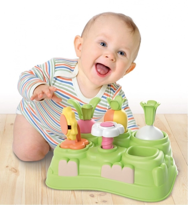 CLEMENTONI BABY Farverig Have Indsætning (Leg For Fremtiden)