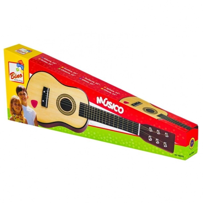Guitar træ/metal 57cm i æske