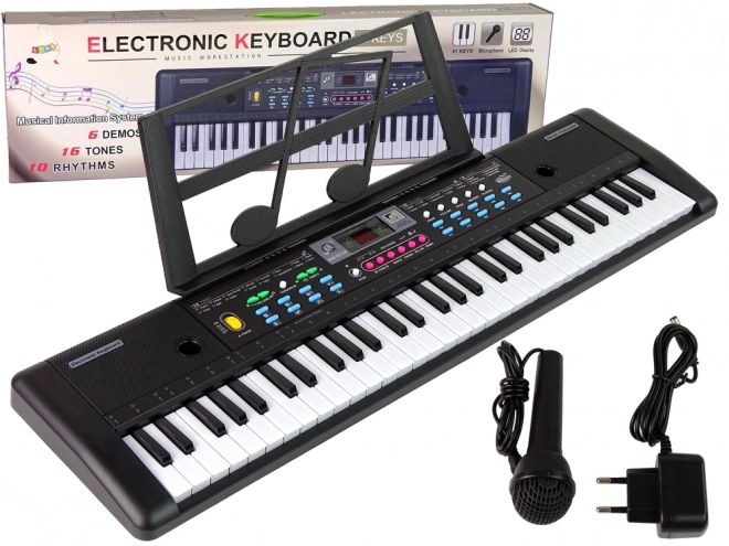 Tastatur MQ-6112 Mikrofonholder for noder 61 taster