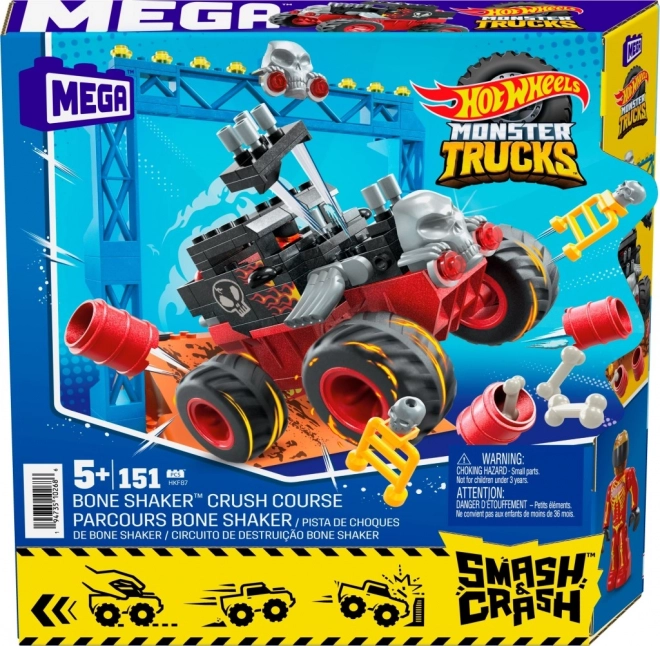 Hot Wheels Monster Truck byggesæt 151 dele Bil + Rampe