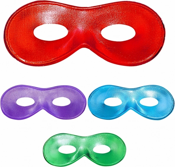 Farverig maske