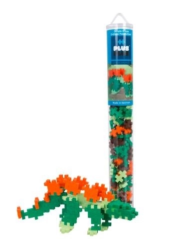 Byggesæt Plus Plus tube Stegosaurus 100 dele