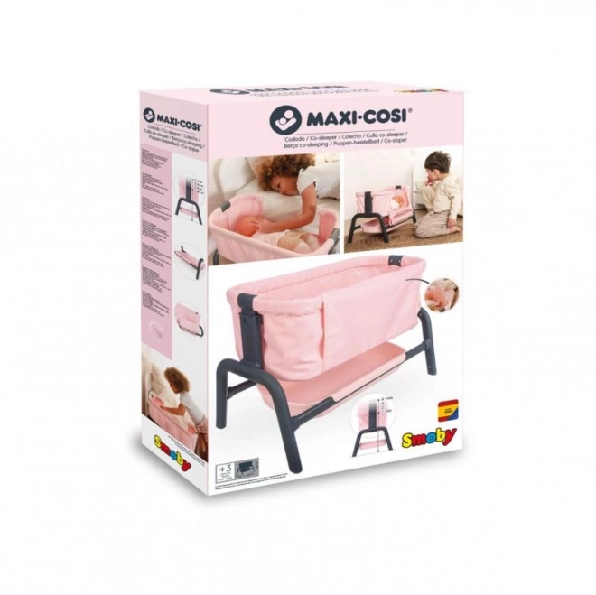 Dukkeseng Maxi Cosi lys rosa til dukker
