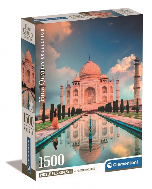 Puslespil 1500 brikker Taj Mahal