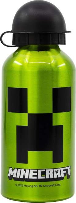 STOR Aluminium drikkeflaske Minecraft 400ml