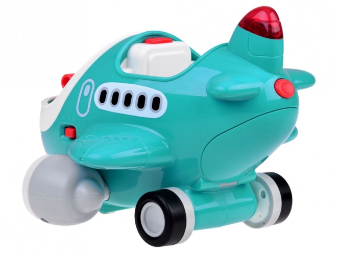 Interaktivt fly med pilot