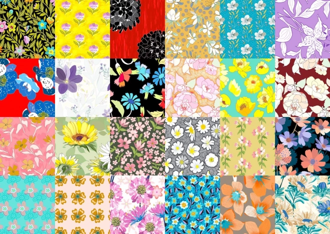 Enjoy puslespil blomsterdesign 1000 brikker