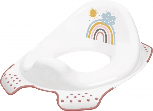 Børne-WC-adapter Rainbow, hvid