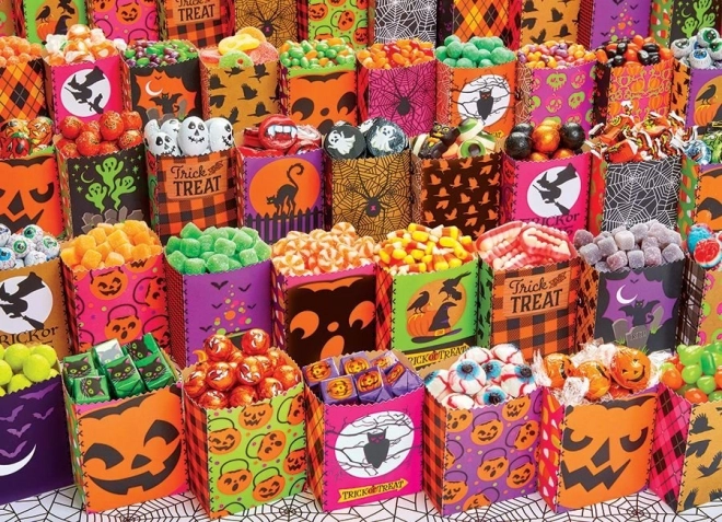 COBBLE HILL puslespil Halloween-slik 500 brikker