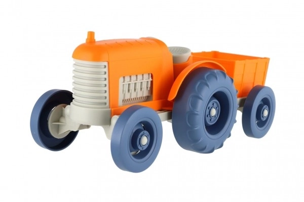 Plasttraktor med anhænger 31 cm