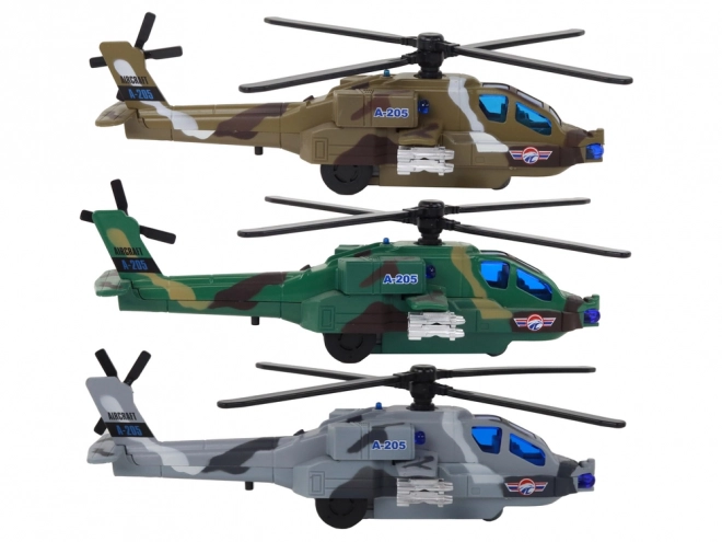Militære helikopter Militære helikopter Aluminiumsblanding Lydlys