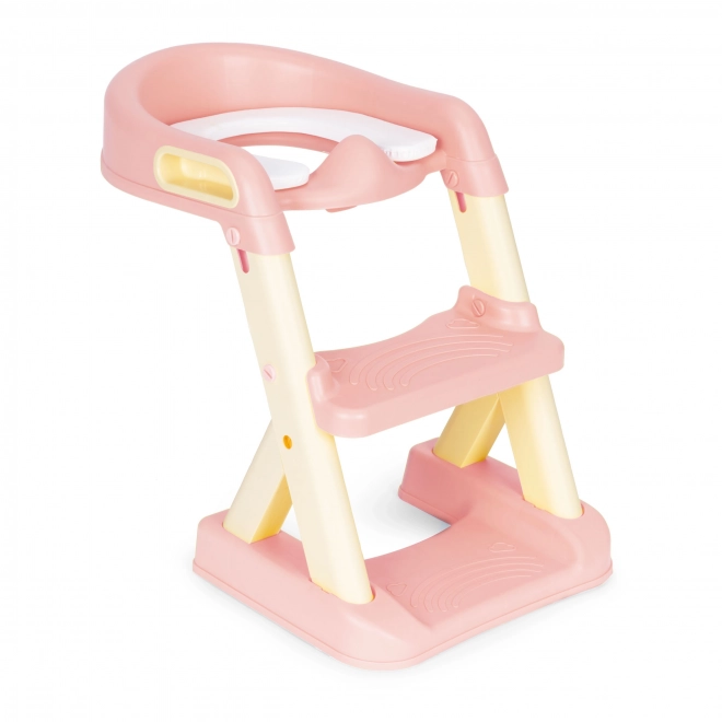 Gul børnepotte med trin ECOTOYS