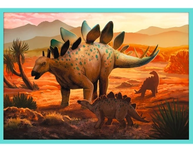 Puzzle Mød dinosaurerne