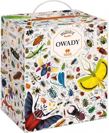 Puslespil PUZZLOVE insekter 1000 brikker
