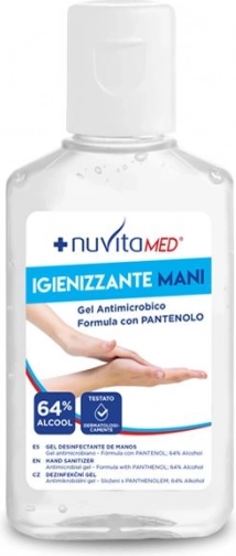 Desinfektionsgel til hænder NUVITA 80 ml med panthenol