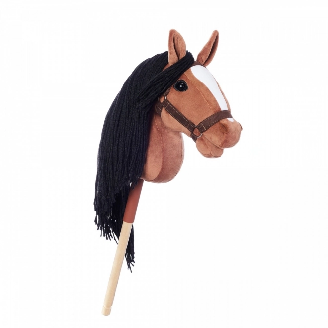 Hest på pind Hobby Horse HOPPIHORSE mørkebrun