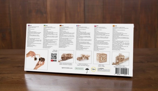 Ugears 3D puslespil - Numerisk lås 34 dele