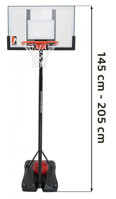 Basketball bold 205cm + tilbehør