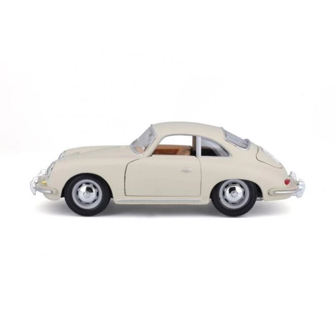 Bburago 1:24 Porsche 356B Coupe (1961) Elfenben