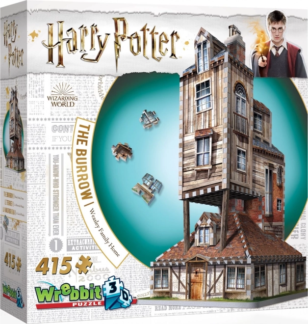 WREBBIT 3D puslespil Harry Potter: Gryden