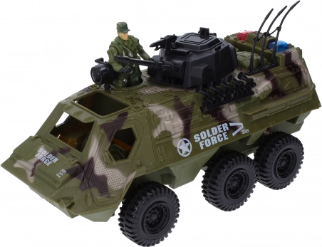 Militærbil med tilbehør 30 cm