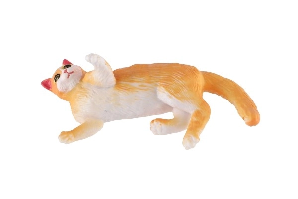 Plastfigur af hund og kat - blandede arter