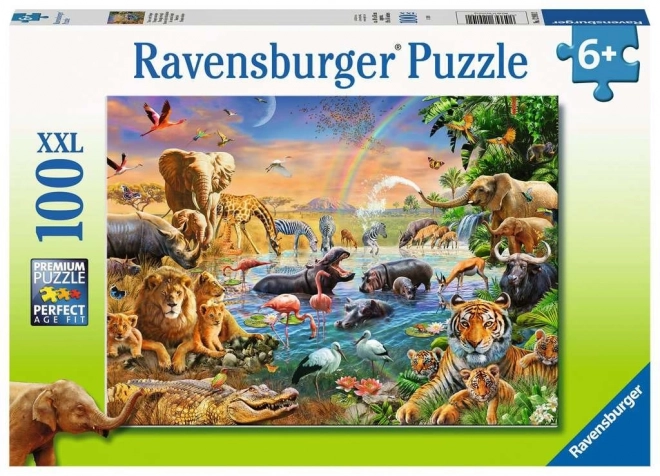 Ravensburger Puzzle Savanna Jungle 100 stk