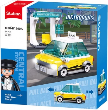 Sluban Metropolis gul taxa