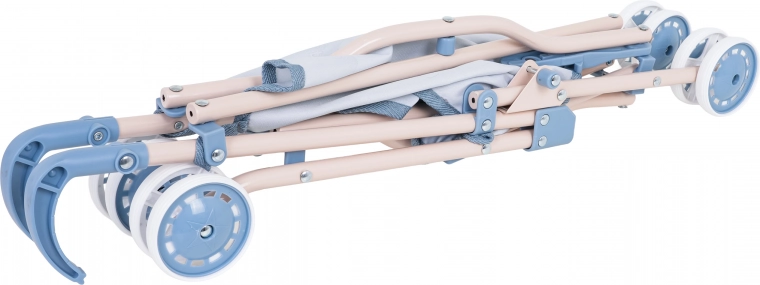 Sammenklappelig klapvogn til lette gåture