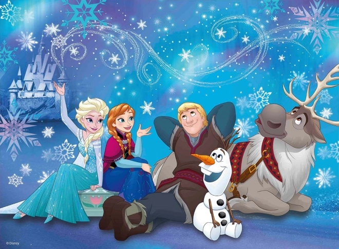 Puzzle Ravensburger Frost - Ismagi 100 brikker