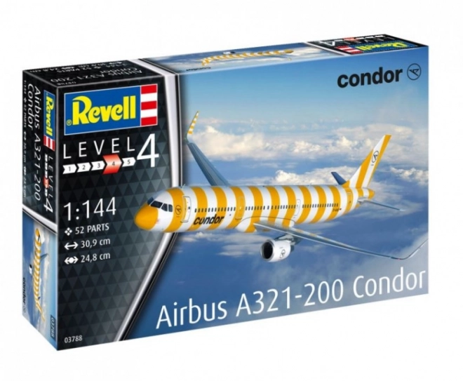 Model af fly Airbus A321-200 Condor 1:144