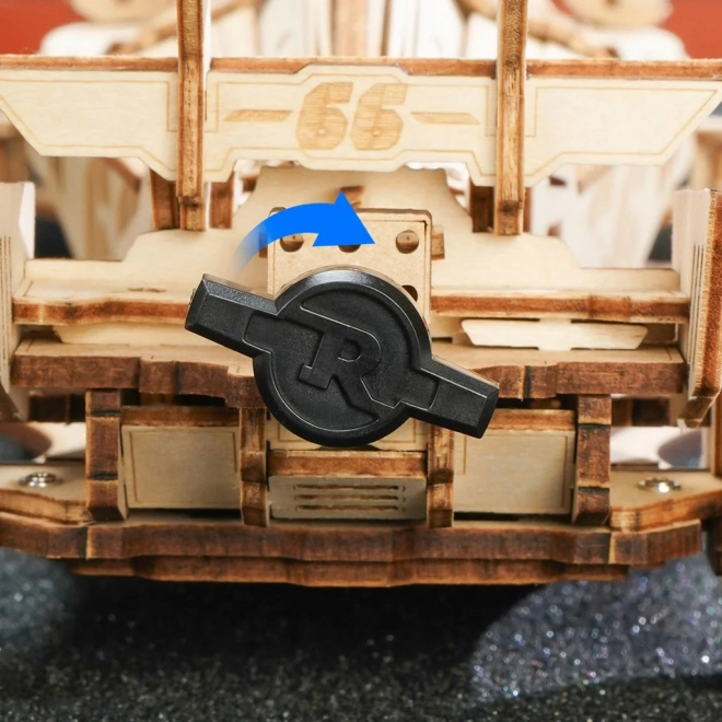 RoboTime 3D træpuslespil Racerbil