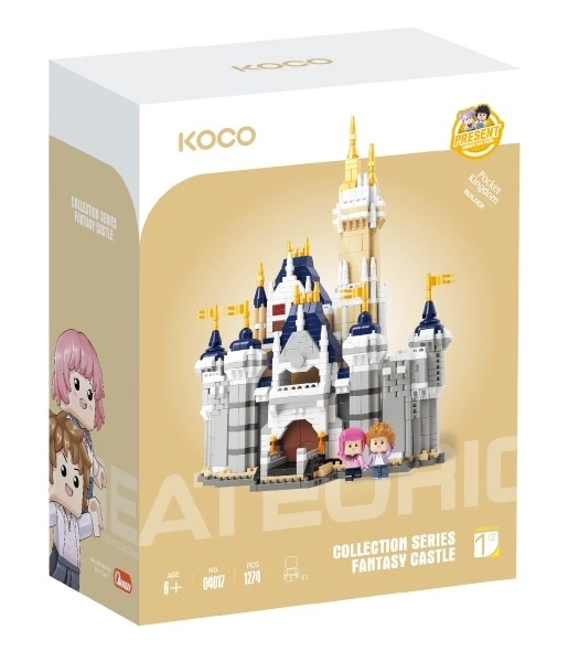 Byggesæt KOCO Magisk slot plastisk model