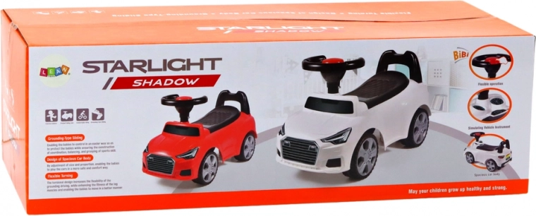 Interaktivt rat med horn og opbevaringsboks