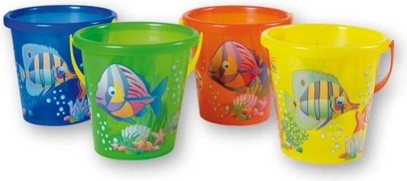 Farverigt design med havtema