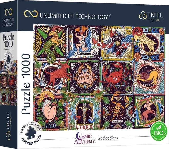 Puzzle TREFL Kosmisk magi: Stjernetegn 1000 brikker